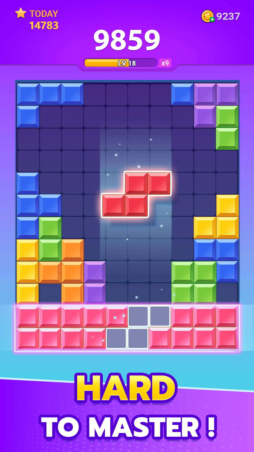 اسکرین شات 3 بازی Block Puzzle Crush: Jewel Game