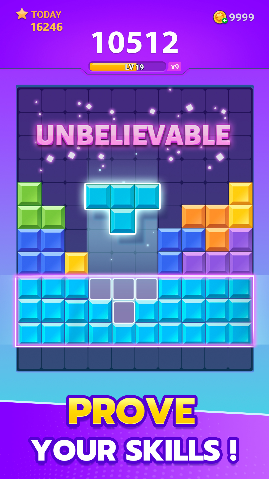 اسکرین شات 7 بازی Block Puzzle Crush: Jewel Game