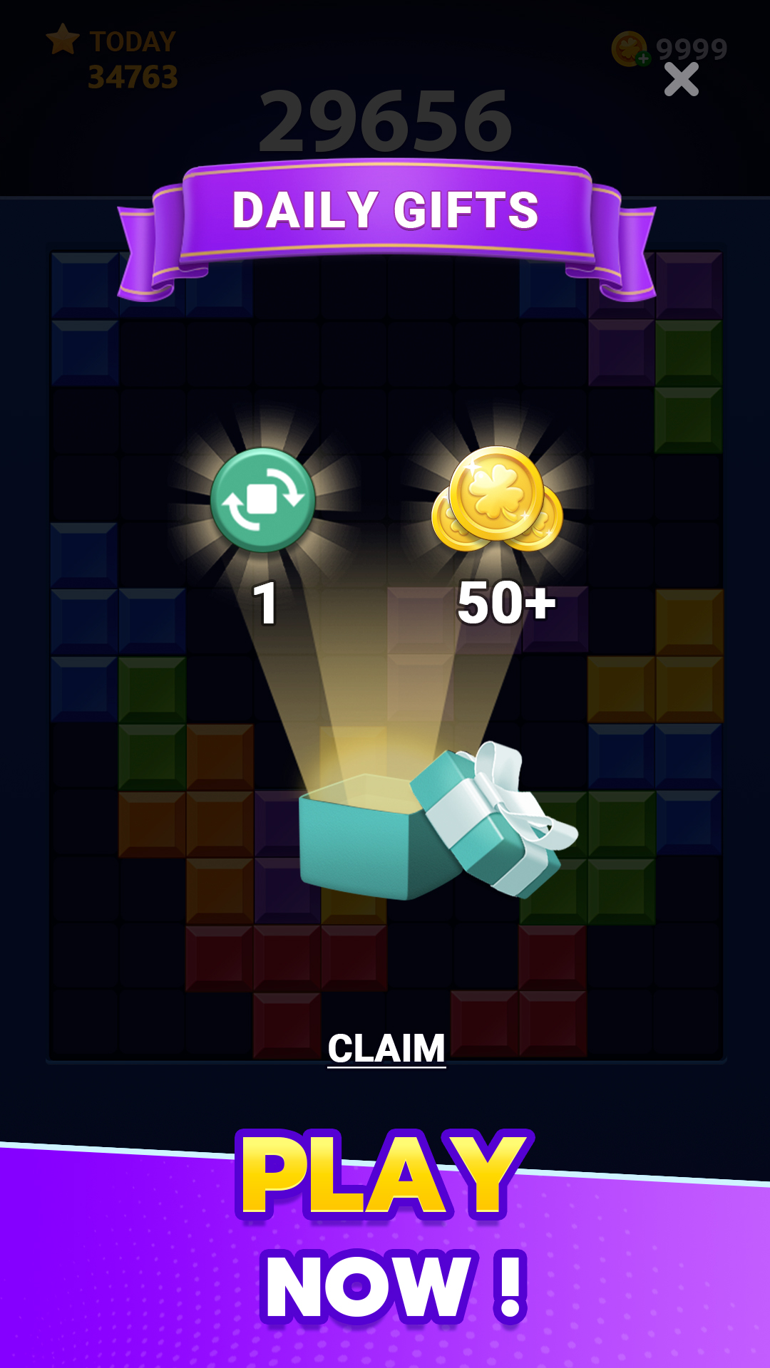 اسکرین شات 8 بازی Block Puzzle Crush: Jewel Game