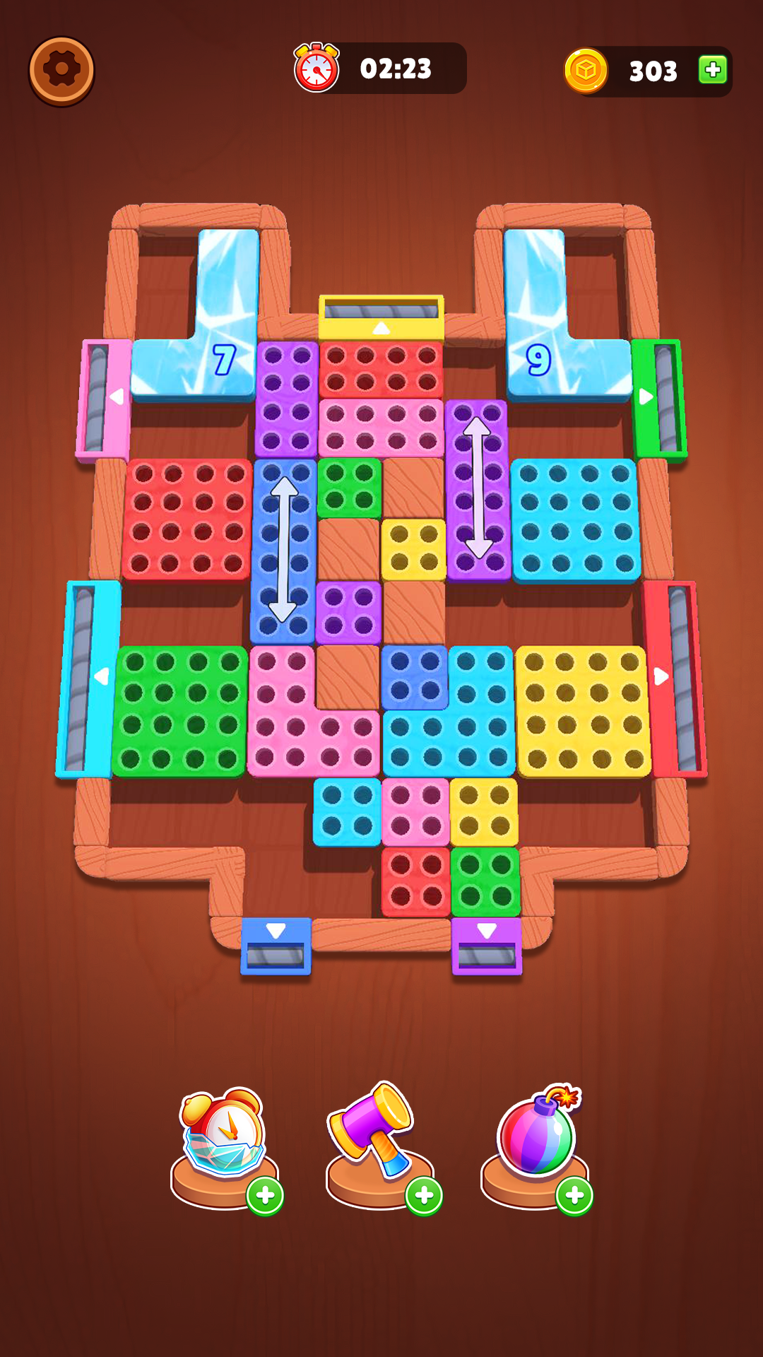 اسکرین شات 4 بازی Screw Block Escape