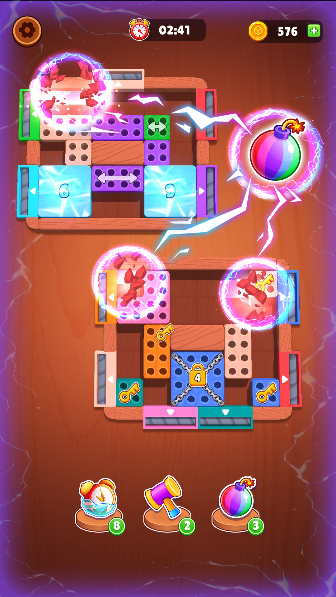 اسکرین شات 3 بازی Screw Block Escape