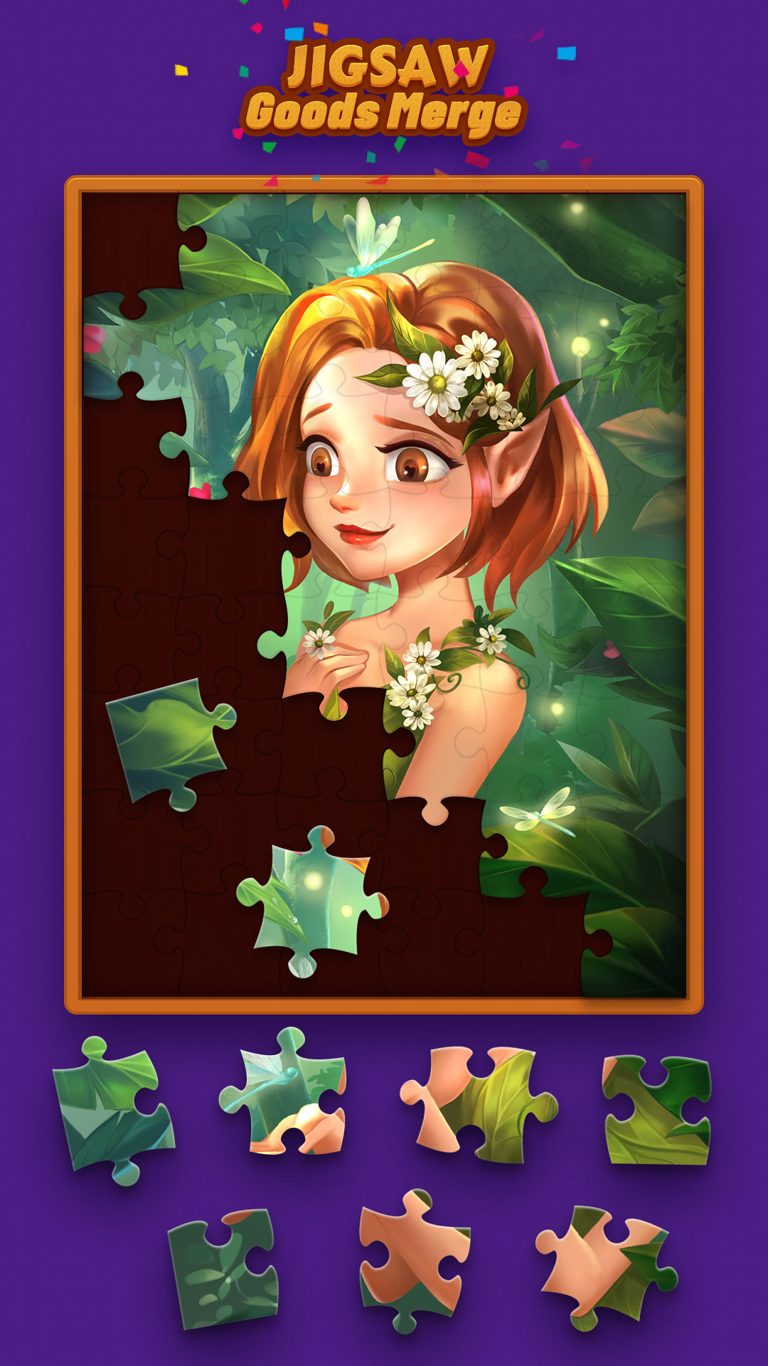 اسکرین شات 4 بازی Goods Merge - Jigsaw Puzzles