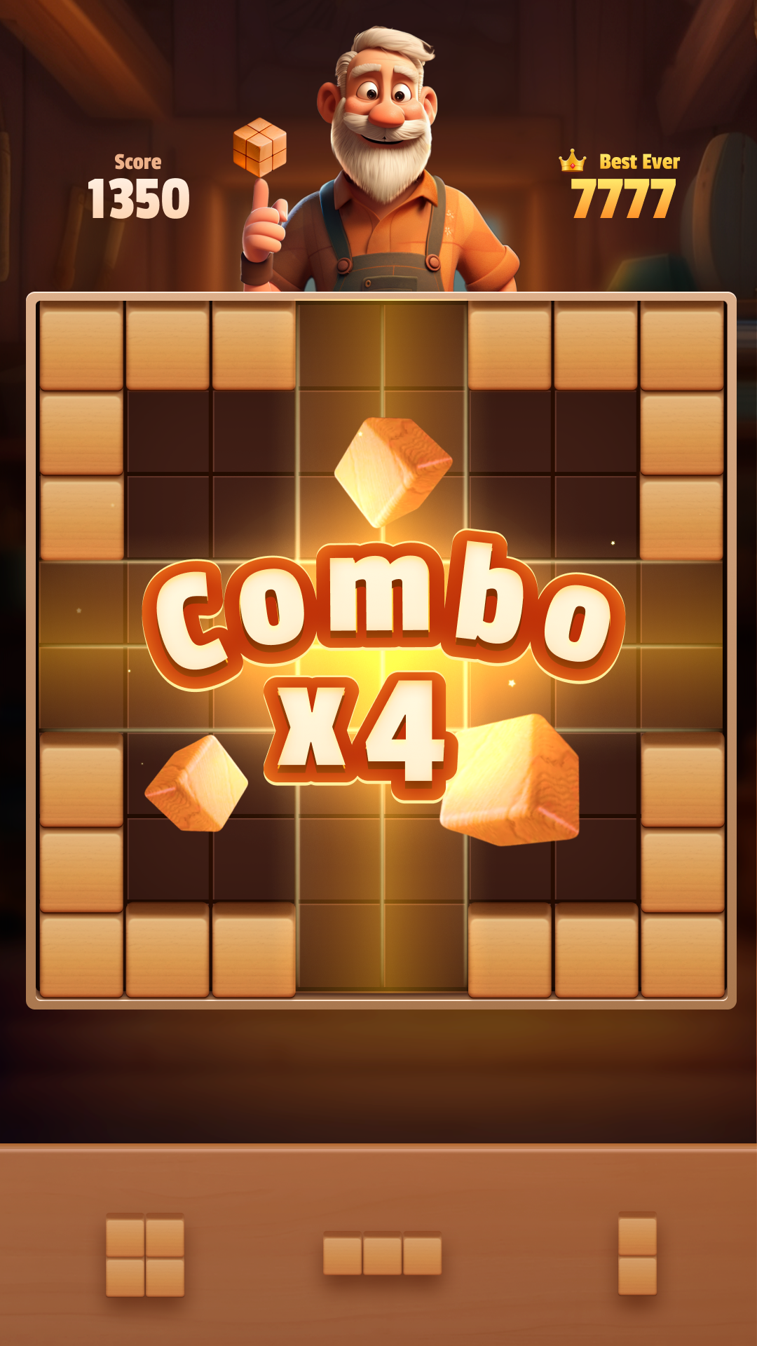 اسکرین شات 4 بازی Wood Block - Puzzle Games