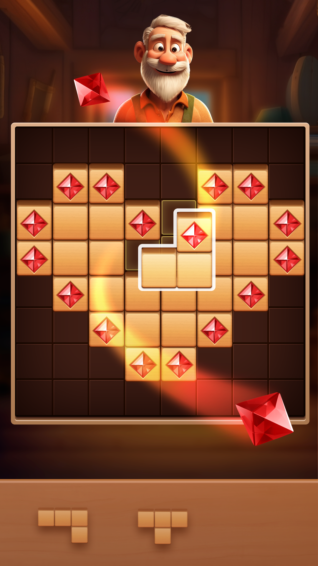 اسکرین شات 2 بازی Wood Block - Puzzle Games