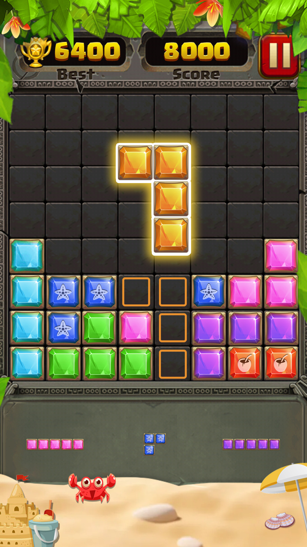 اسکرین شات 1 بازی Block Puzzle Guardian