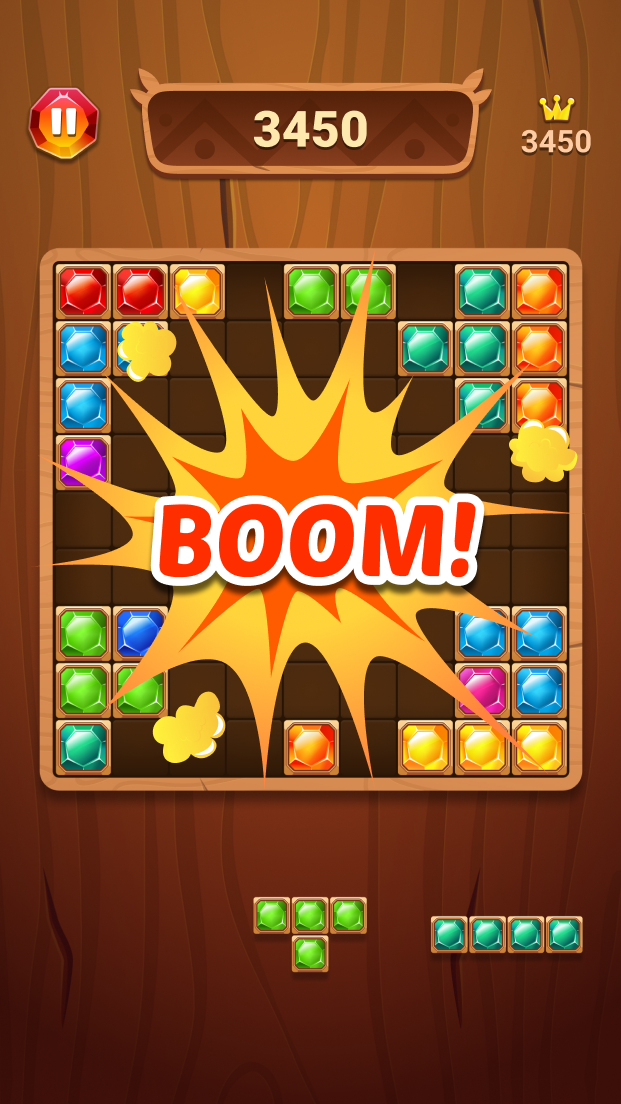 اسکرین شات 8 بازی Block Puzzle Jewel: Blast Game