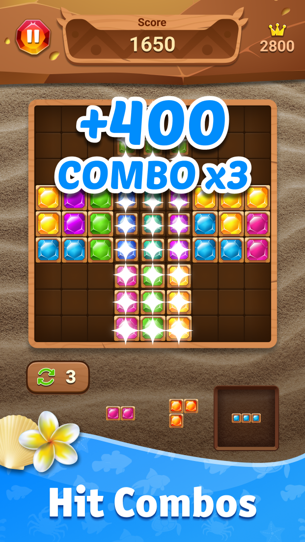 اسکرین شات 4 بازی Block Puzzle Classic Game