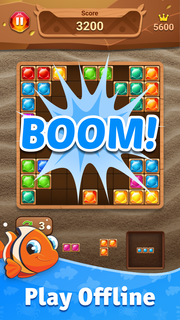 اسکرین شات 8 بازی Block Puzzle Classic Game