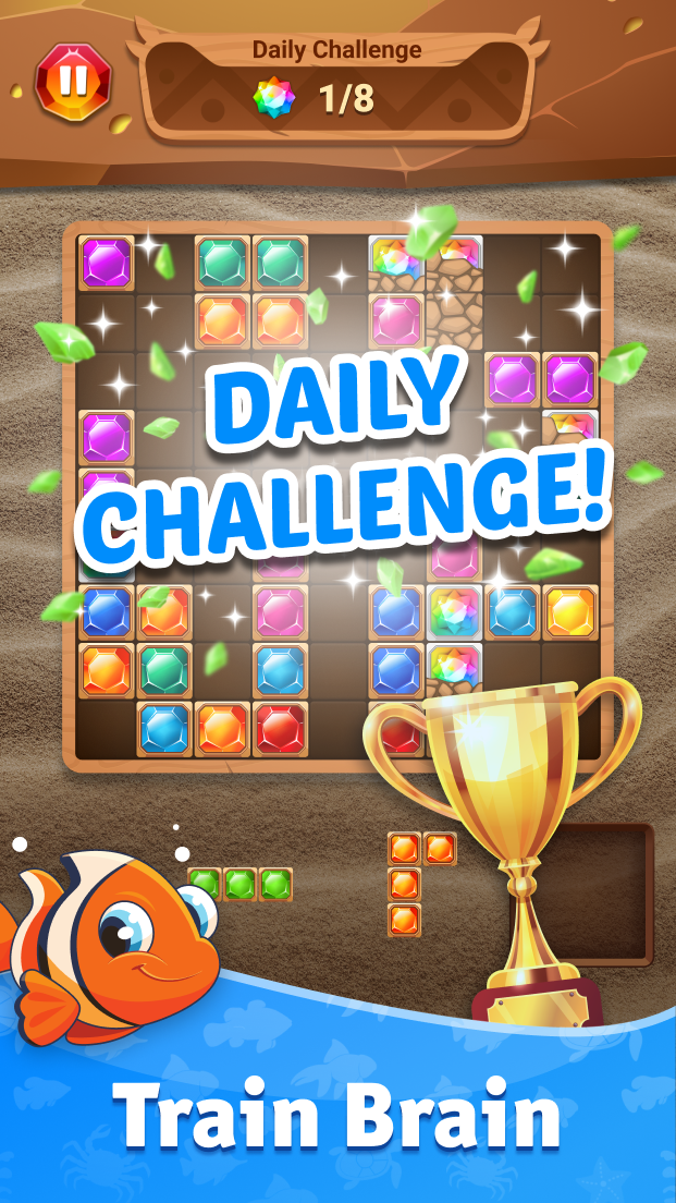 اسکرین شات 2 بازی Block Puzzle Classic Game