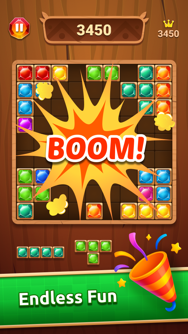 اسکرین شات 8 بازی Block Puzzle Jewel: Blast Game