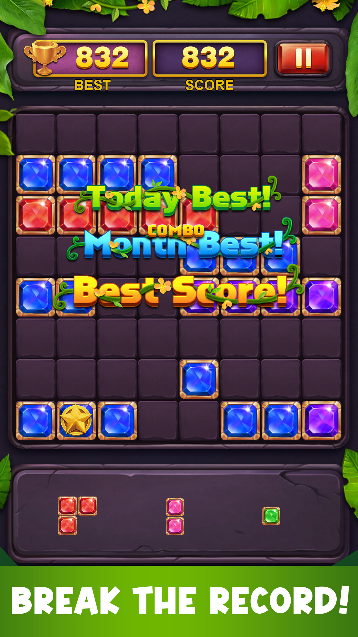 اسکرین شات 4 بازی Block Puzzle Secret- Gem Blast