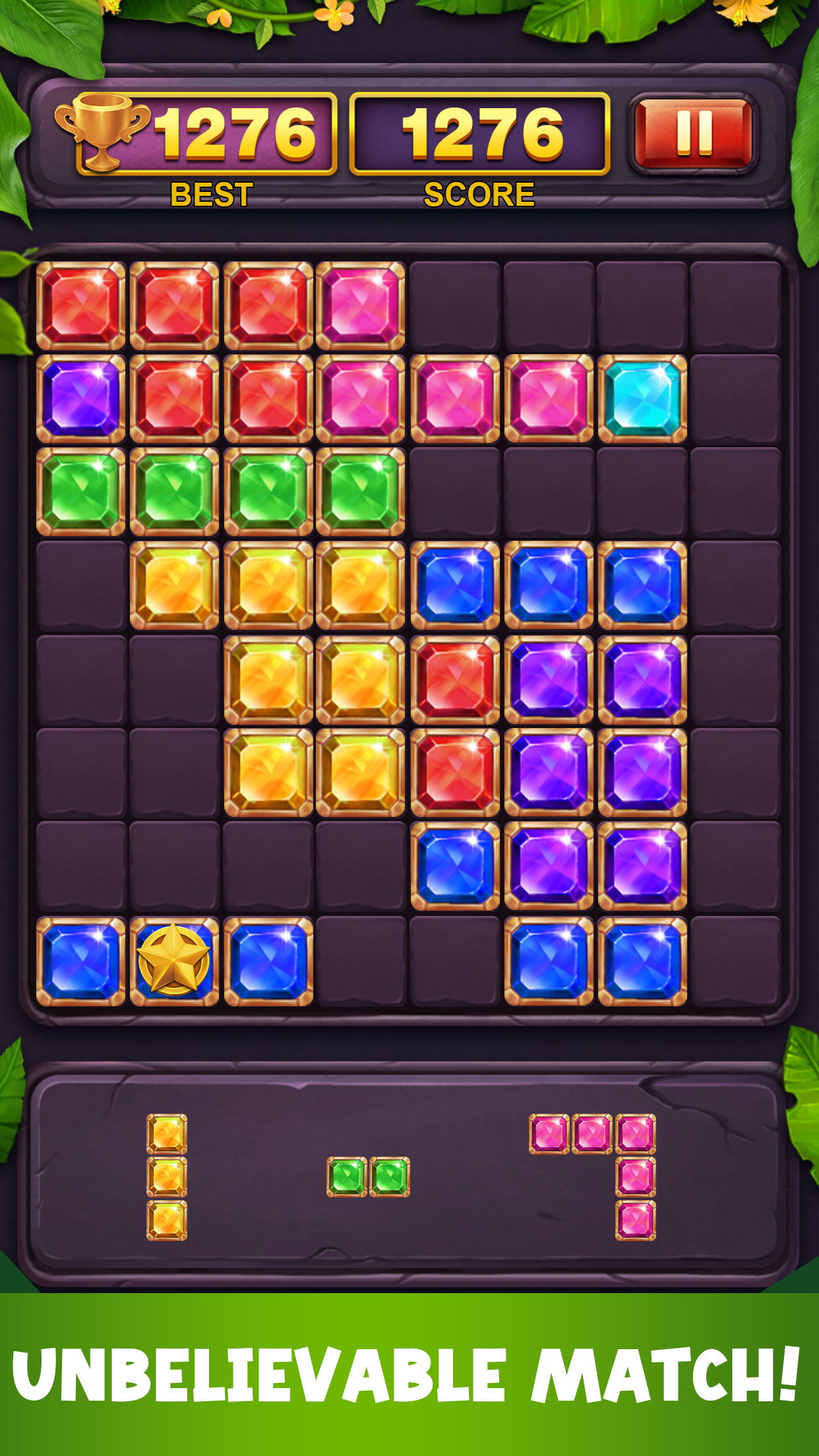 اسکرین شات 1 بازی Block Puzzle Secret- Gem Blast