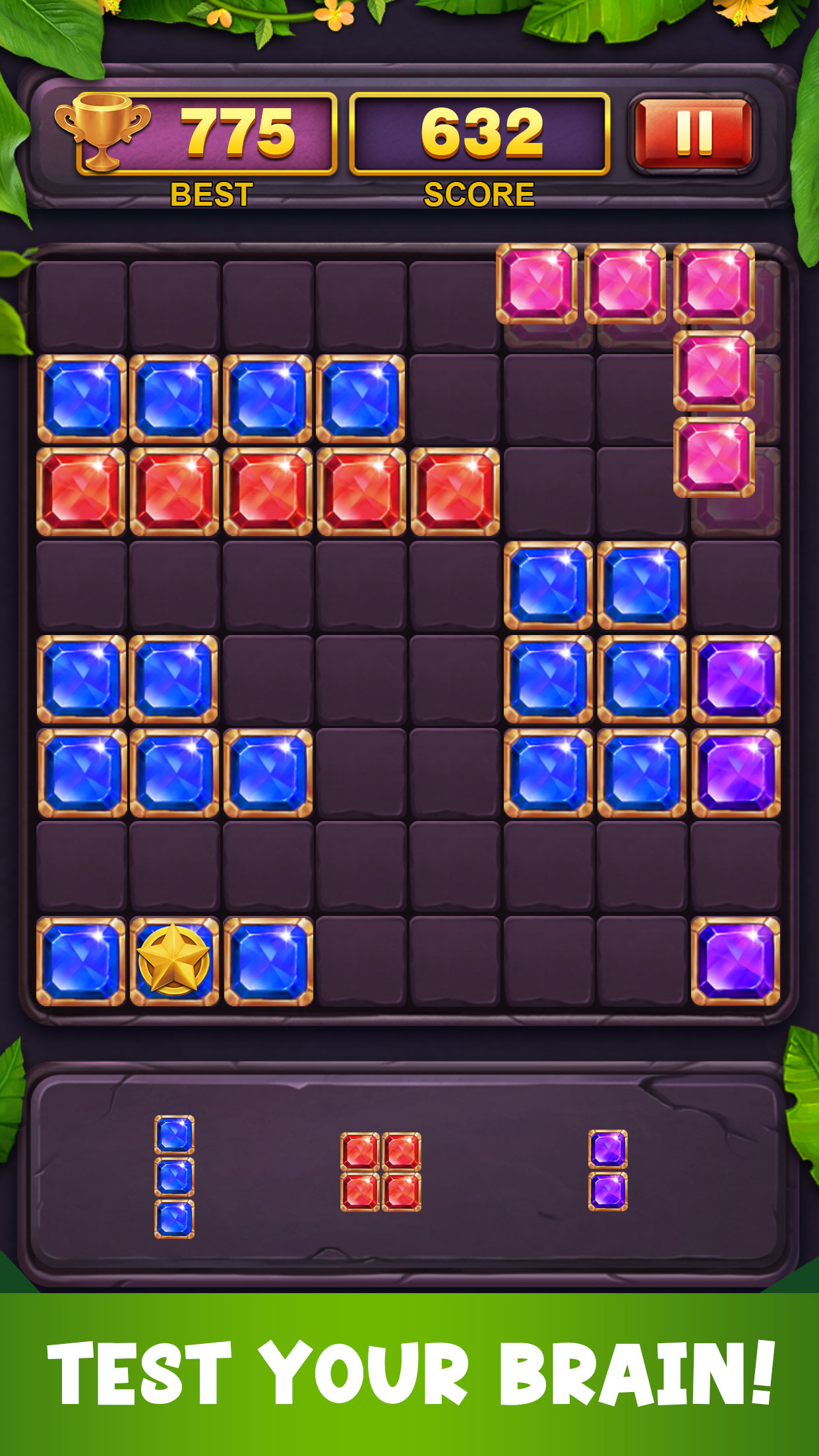 اسکرین شات 2 بازی Block Puzzle Secret- Gem Blast