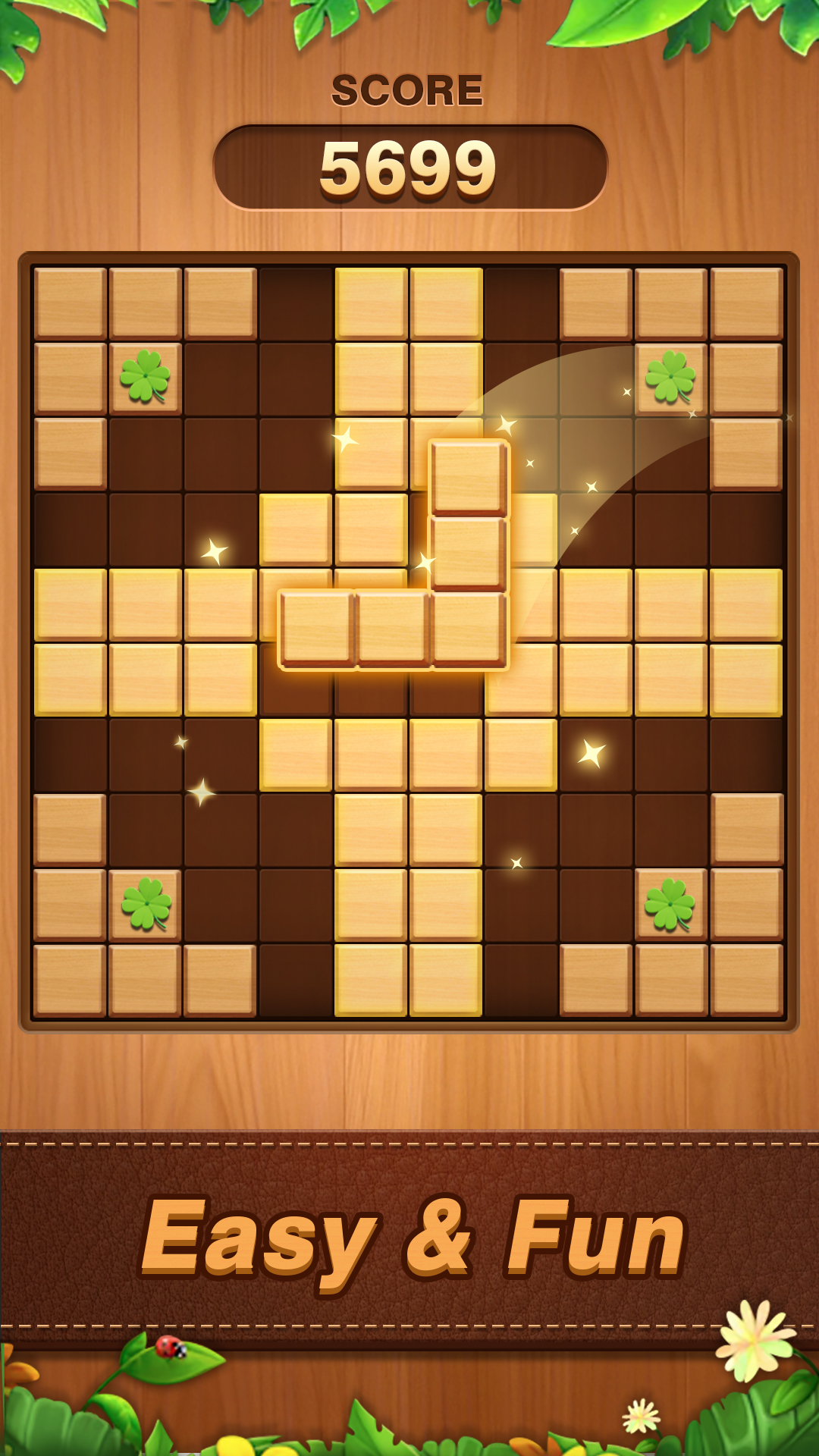 اسکرین شات 5 بازی Block Puzzle: Wood Craft