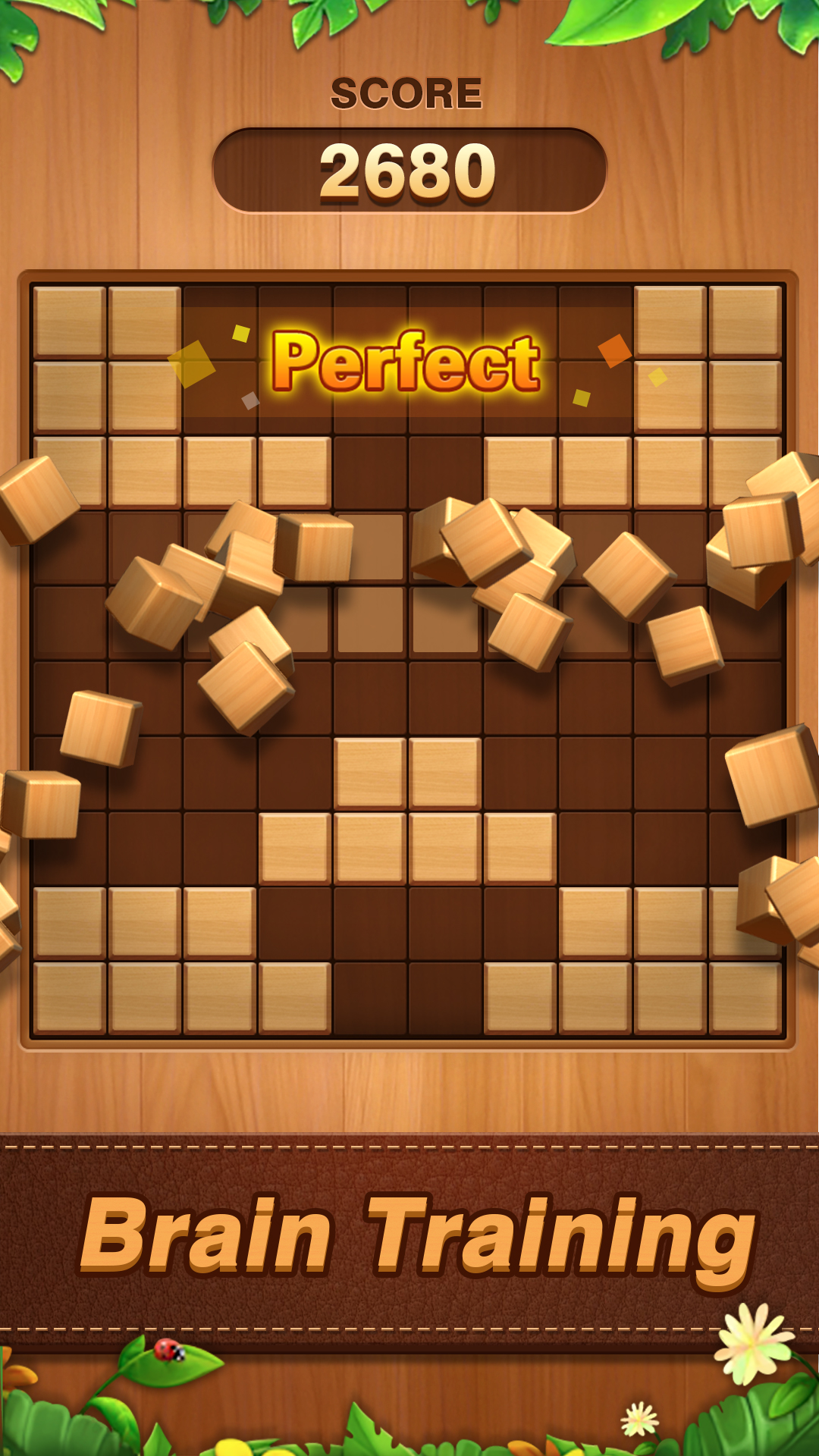 اسکرین شات 1 بازی Block Puzzle: Wood Craft