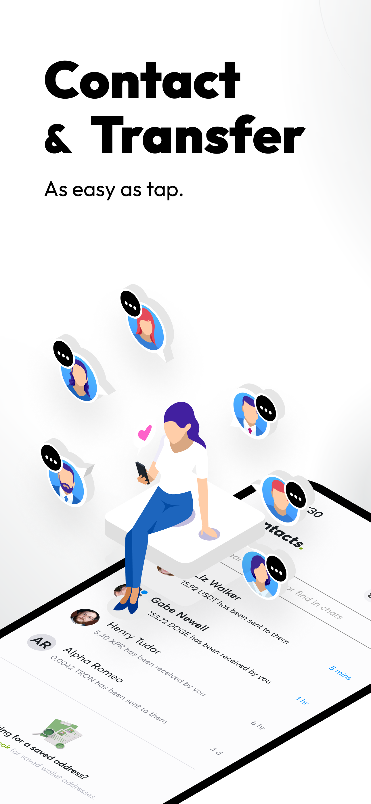 اسکرین شات 8 برنامه Cwallet - Secure Crypto Wallet