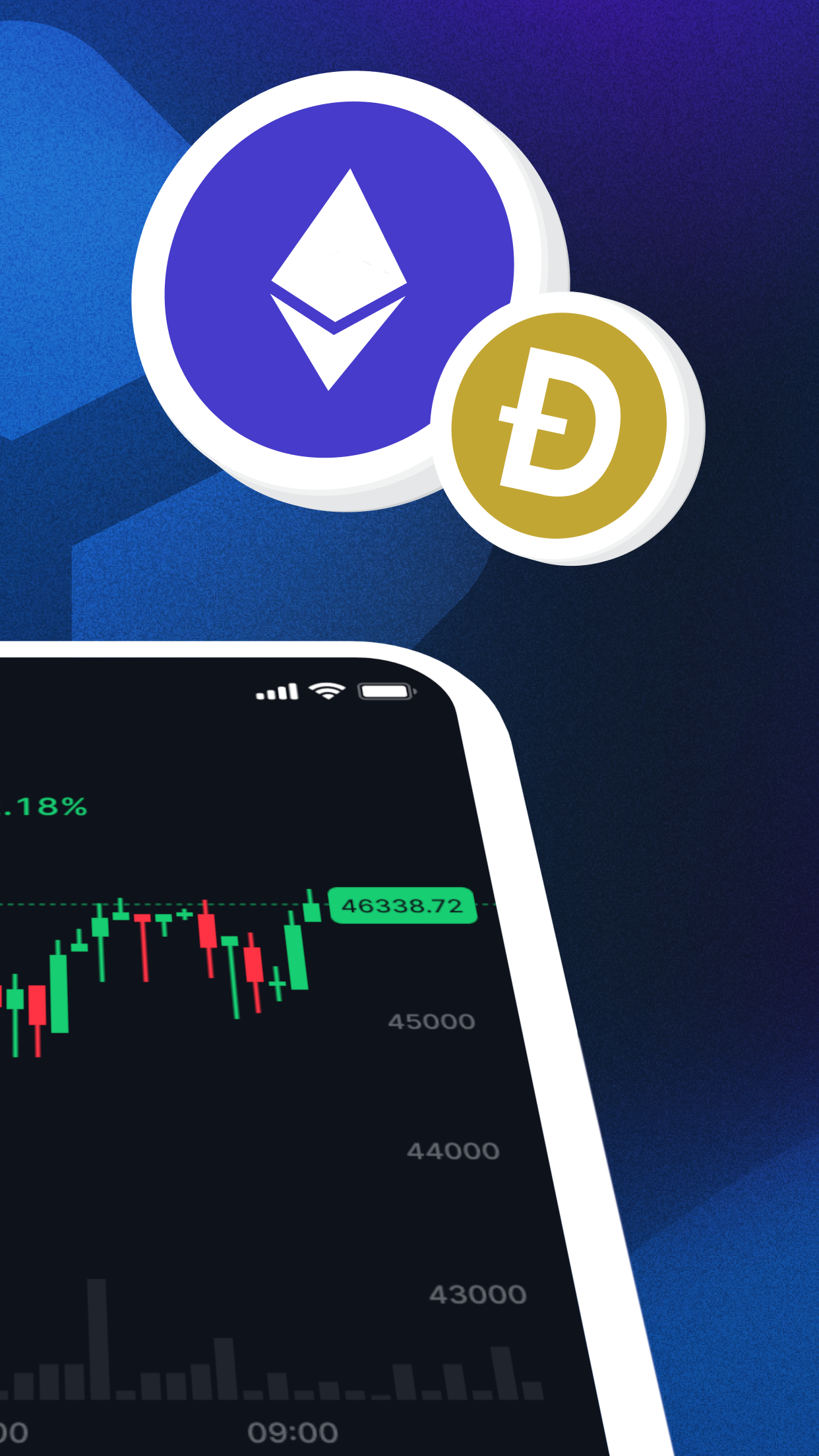 اسکرین شات 2 برنامه Blockchain.com Exchange