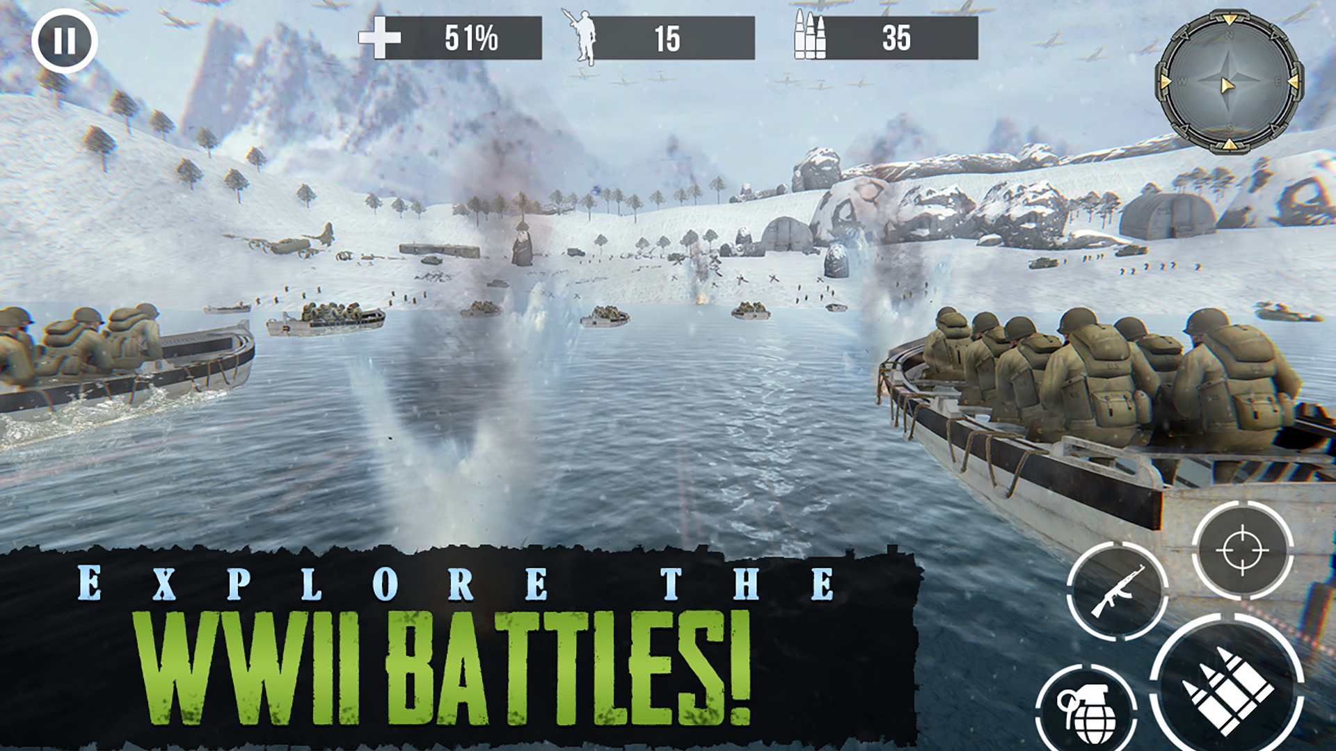 اسکرین شات 1 بازی World War | WW2 Shooting Games