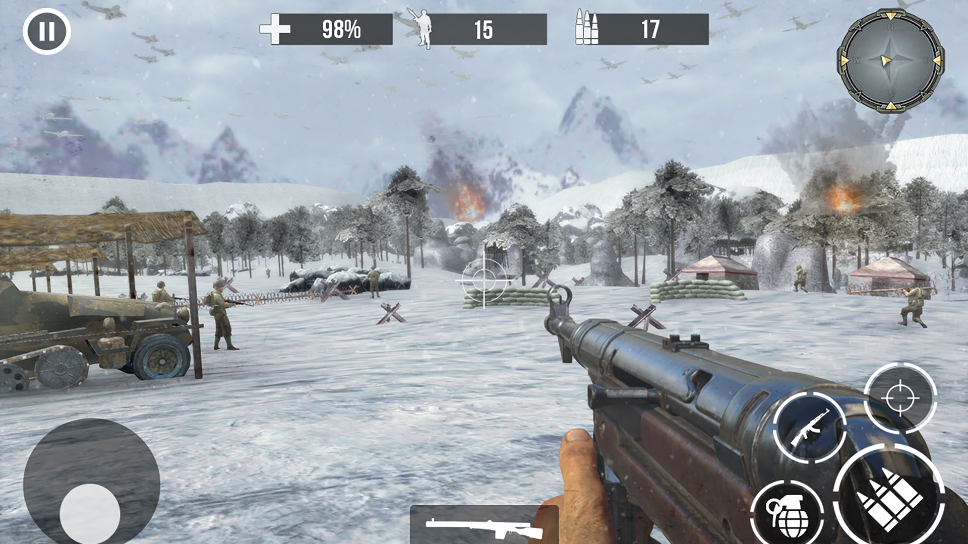 اسکرین شات 2 بازی World War | WW2 Shooting Games