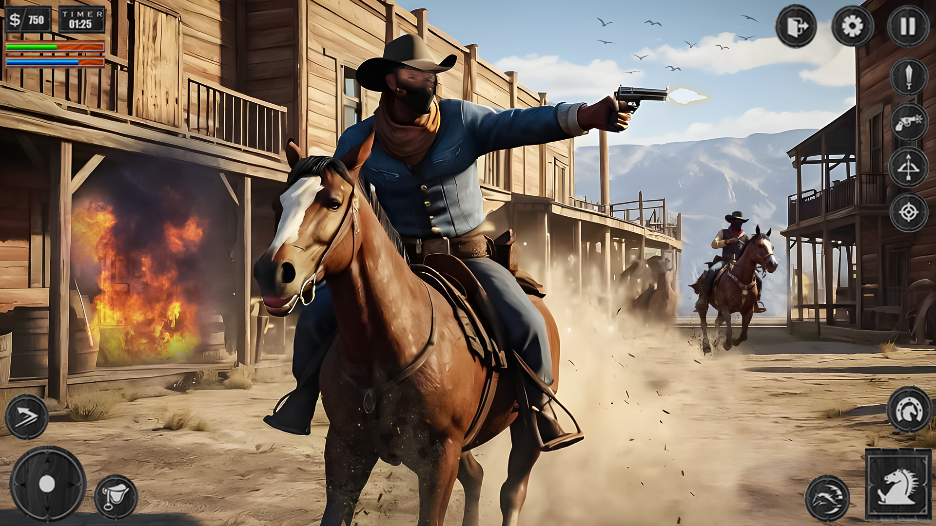 اسکرین شات 2 بازی Wild West Mafia Redemption Gun
