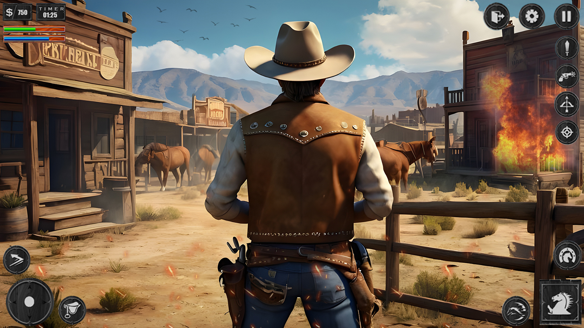 اسکرین شات 5 بازی Wild West Mafia Redemption Gun