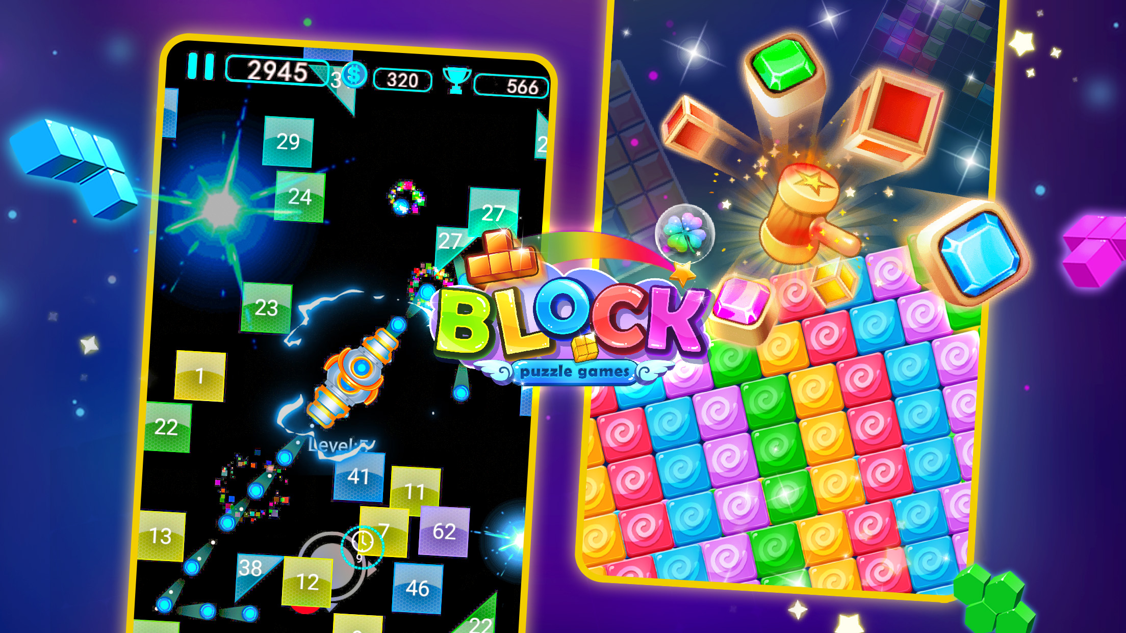 اسکرین شات 7 بازی Block Gems: Block Puzzle Games