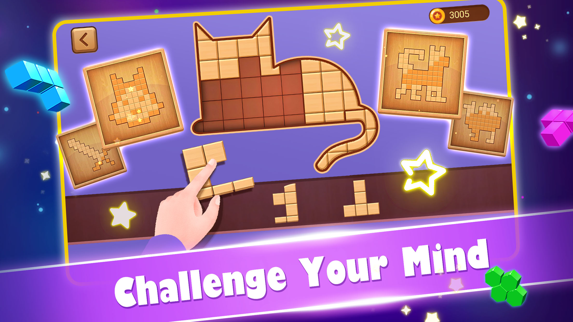 اسکرین شات 8 بازی Block Gems: Block Puzzle Games