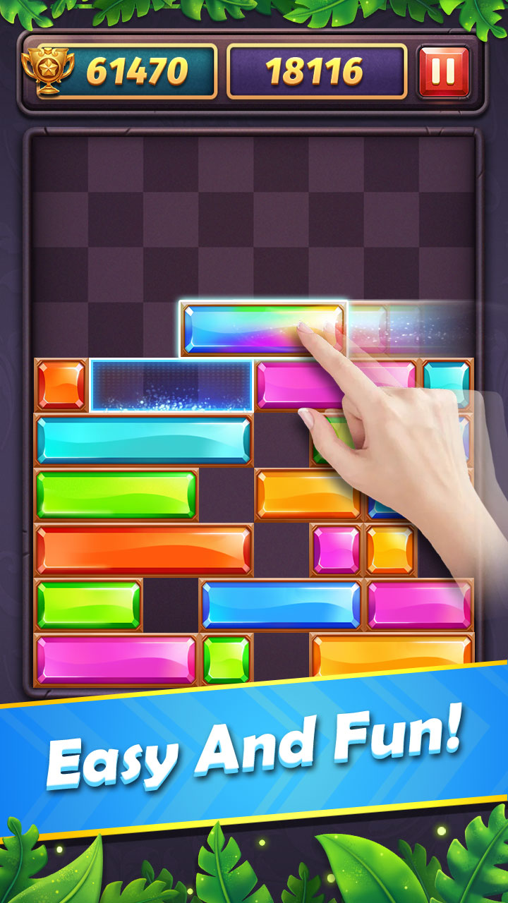 اسکرین شات 2 بازی Slidom - Block Puzzle Game