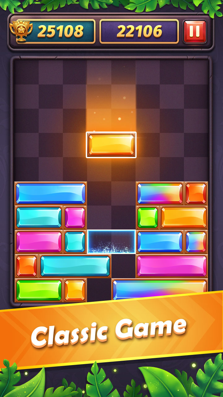 اسکرین شات 1 بازی Slidom - Block Puzzle Game
