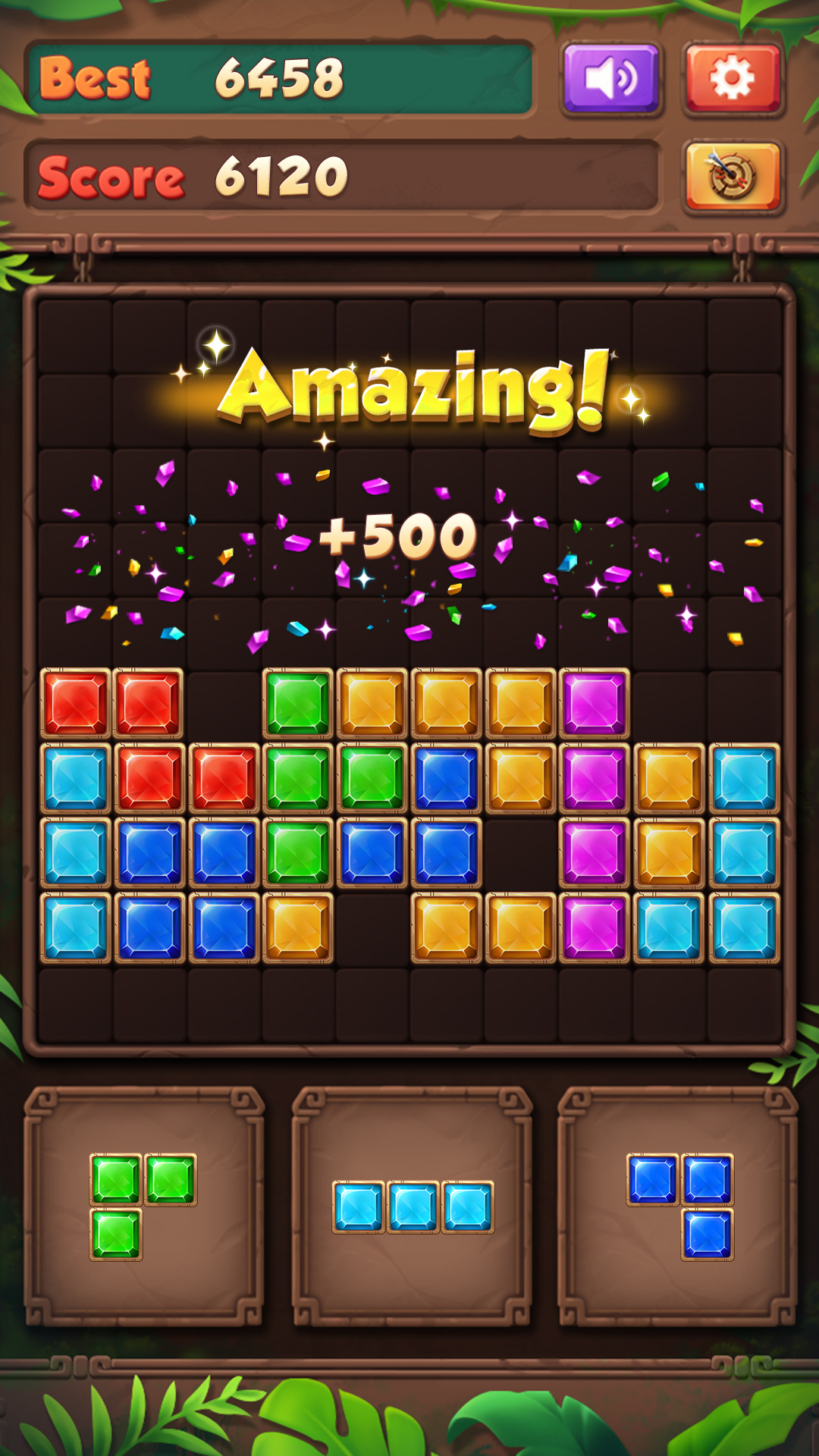 اسکرین شات 3 بازی Block Puzzle - Jewel Crush