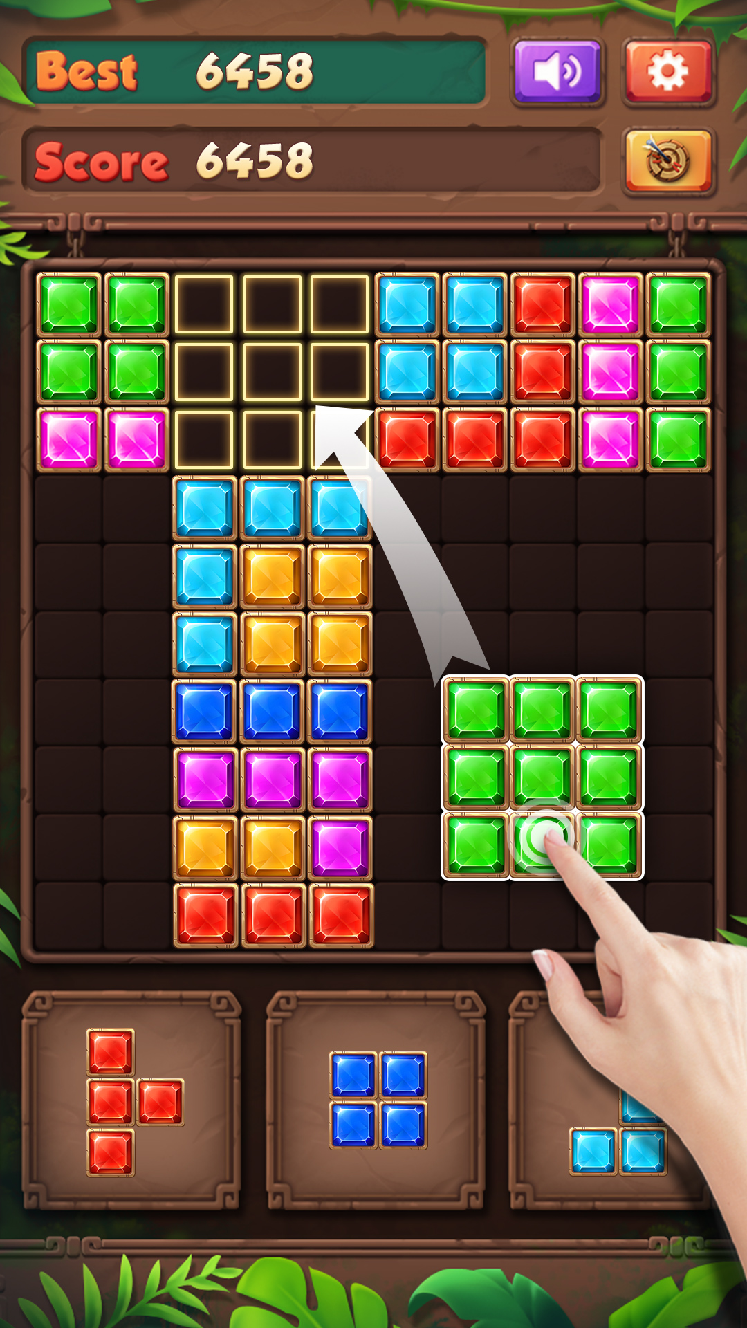 اسکرین شات 4 بازی Block Puzzle - Jewel Crush