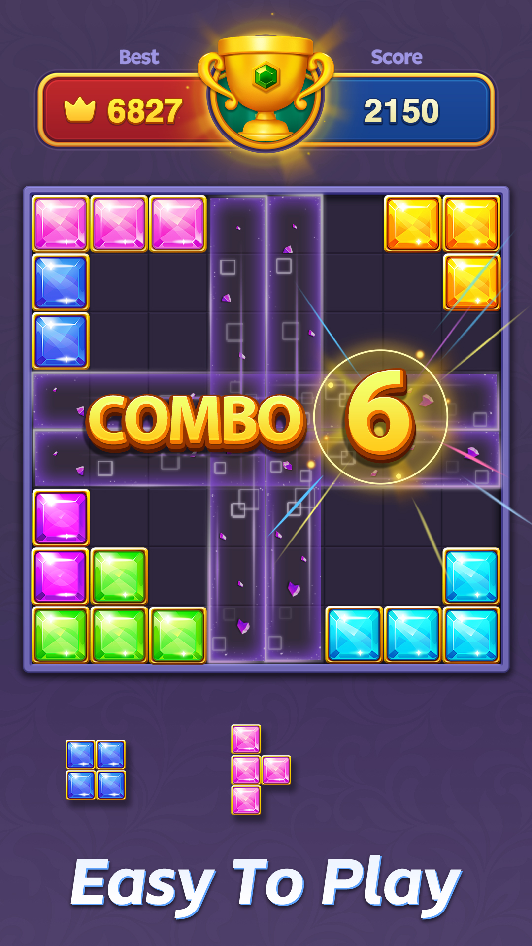 اسکرین شات 1 بازی Jewel Block