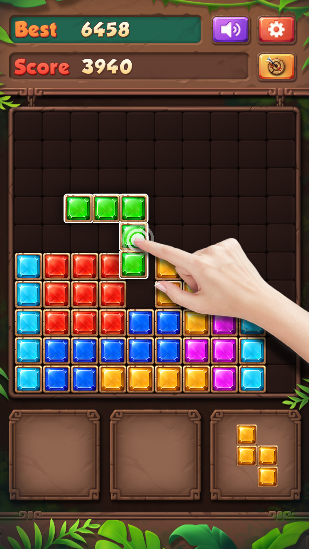 اسکرین شات 1 بازی Block Puzzle - Jewel Crush