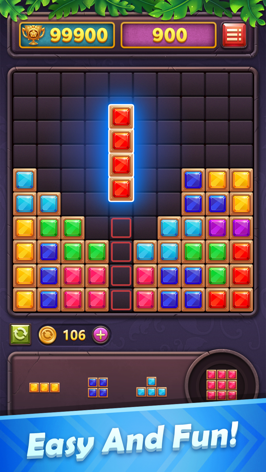 اسکرین شات 2 بازی Block Puzzle Gem: Jewel Blast