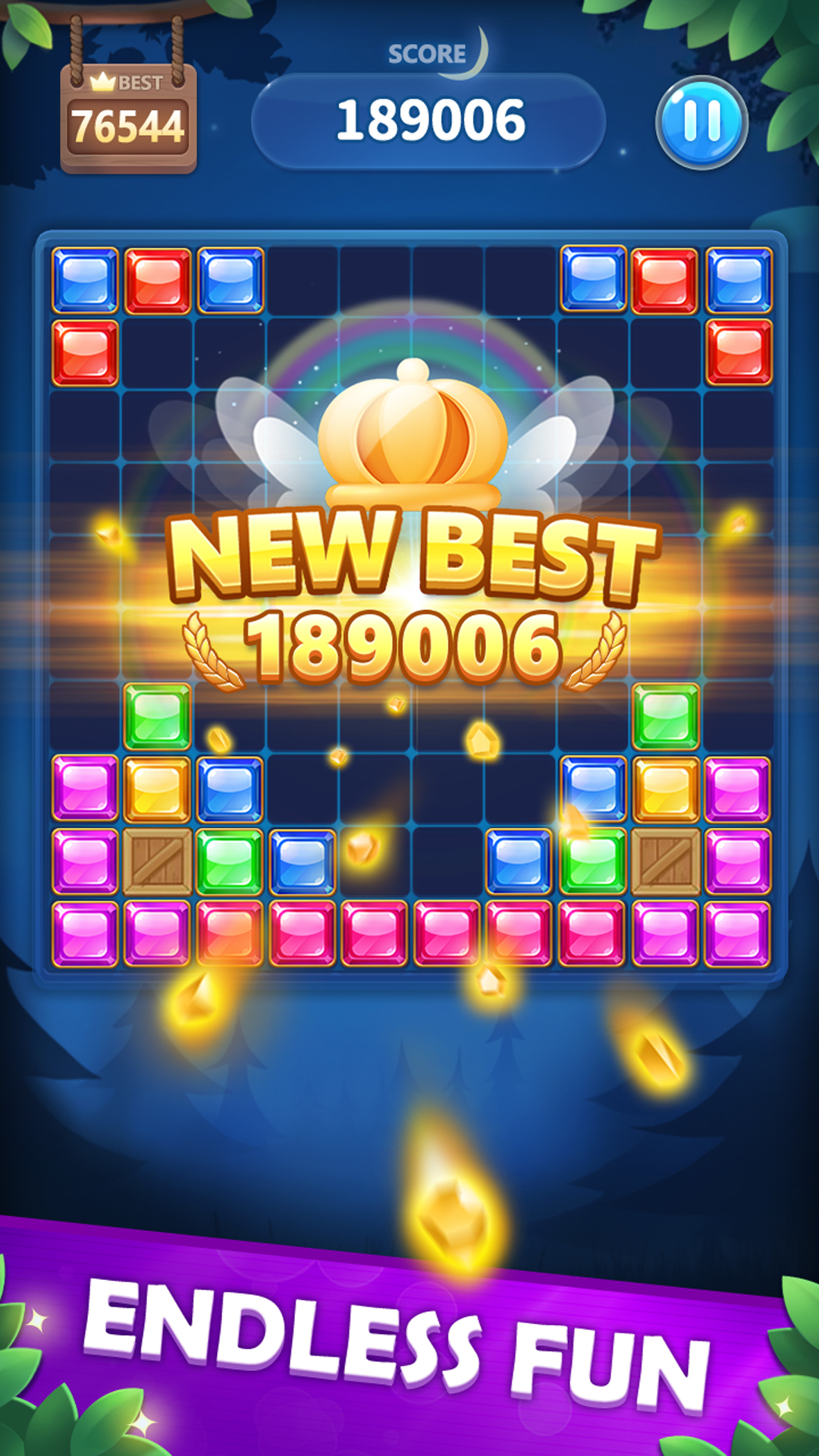 اسکرین شات 5 بازی Block Puzzle: Magic Jungle