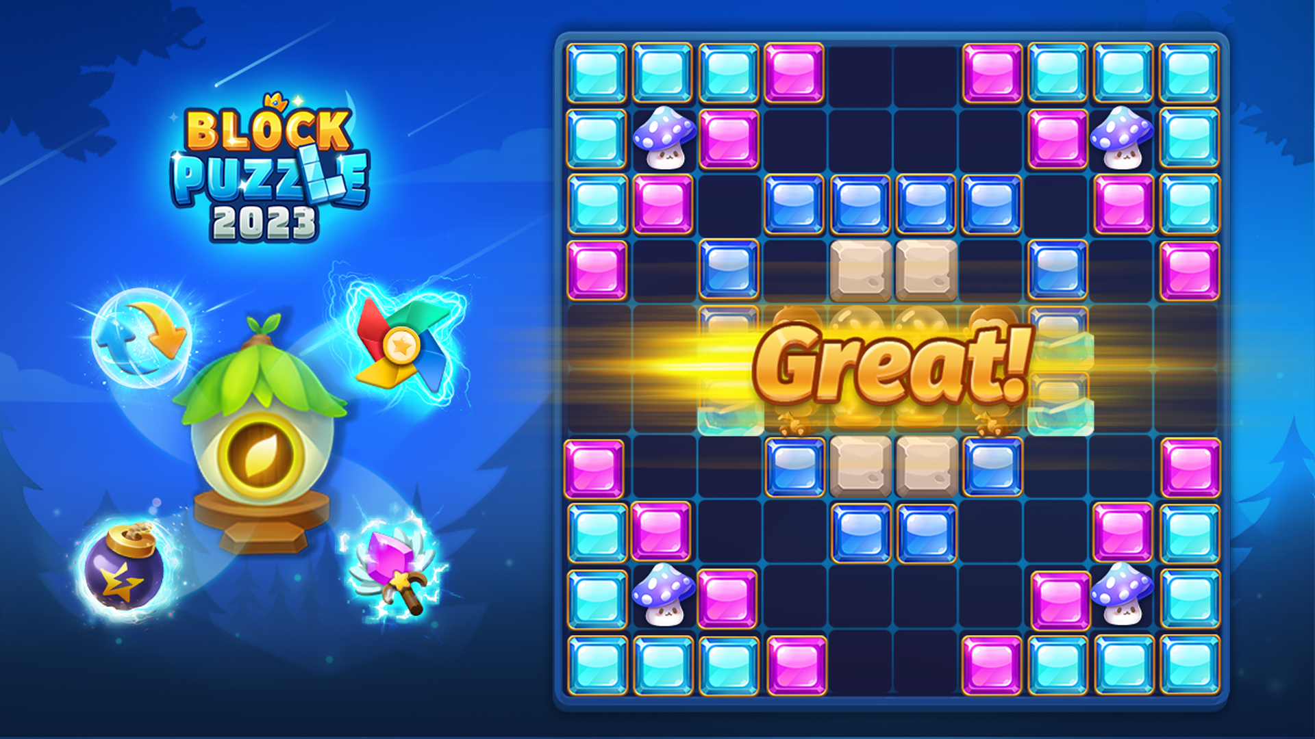 اسکرین شات 8 بازی Block Puzzle: Magic Jungle