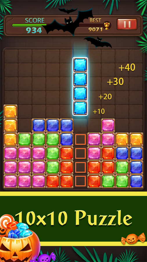 اسکرین شات 2 بازی Block Puzzle - Jewels World