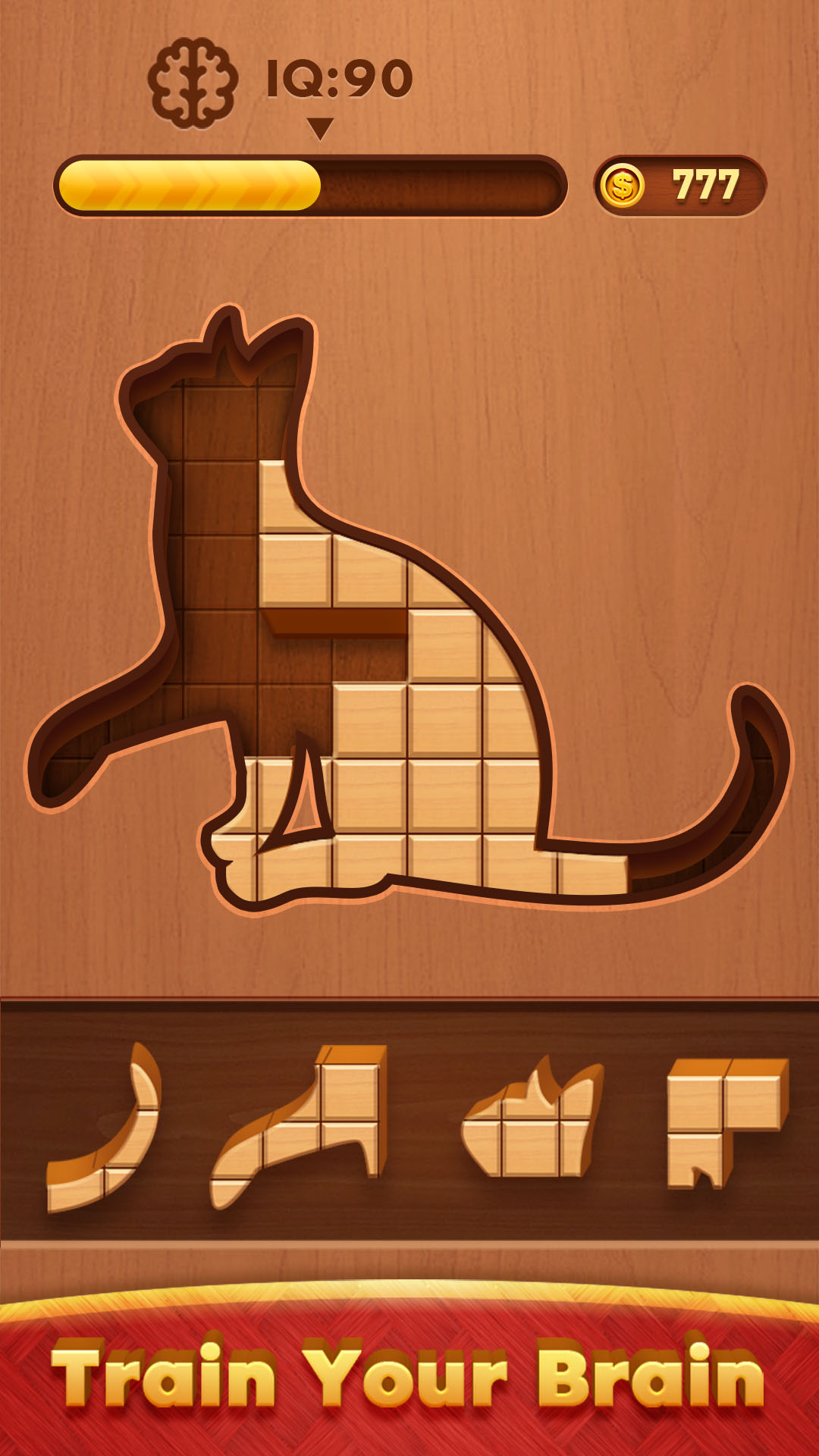 اسکرین شات 1 بازی Block Puzzle: Wood Jigsaw Game