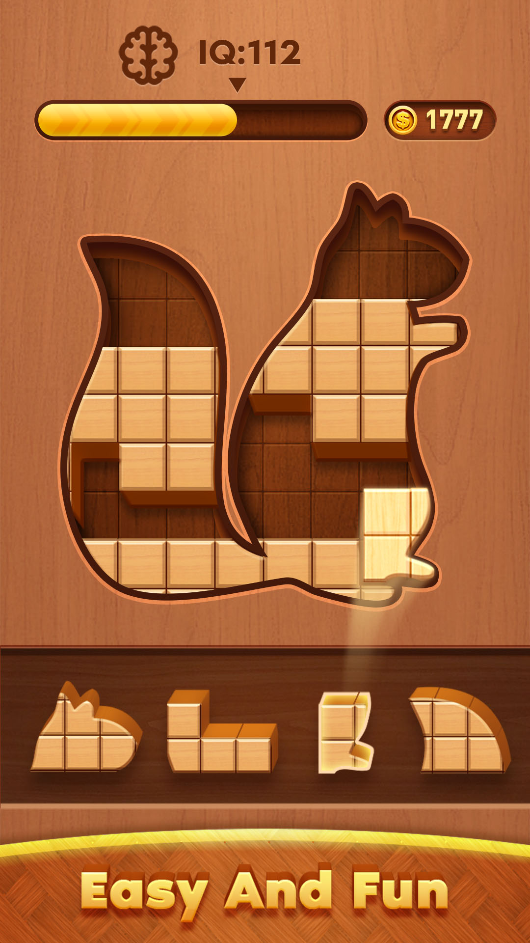 اسکرین شات 2 بازی Block Puzzle: Wood Jigsaw Game