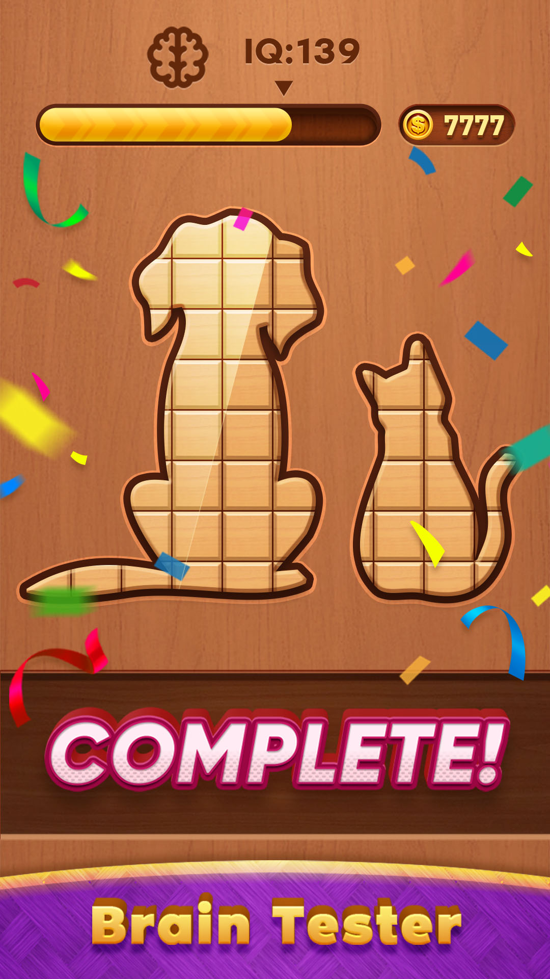 اسکرین شات 4 بازی Block Puzzle: Wood Jigsaw Game