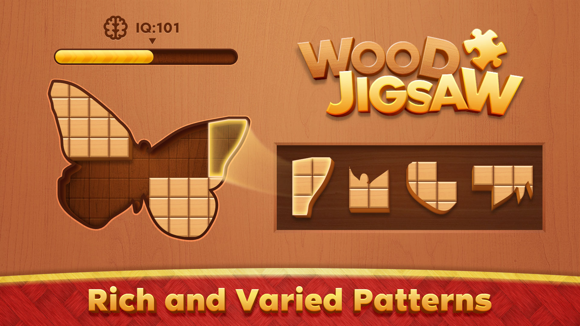 اسکرین شات 6 بازی Block Puzzle: Wood Jigsaw Game
