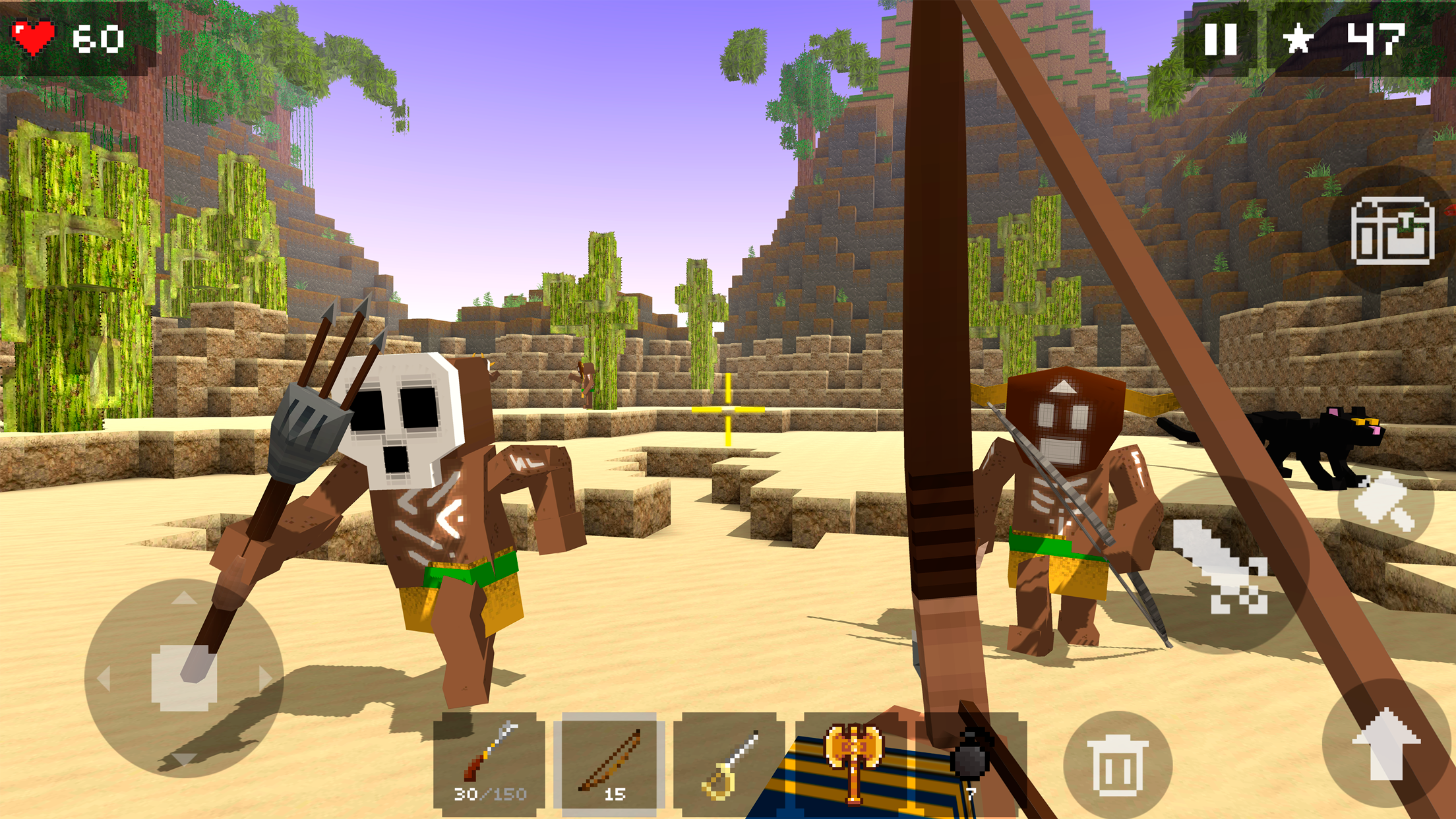 اسکرین شات 4 بازی Blocky Craft: craft games