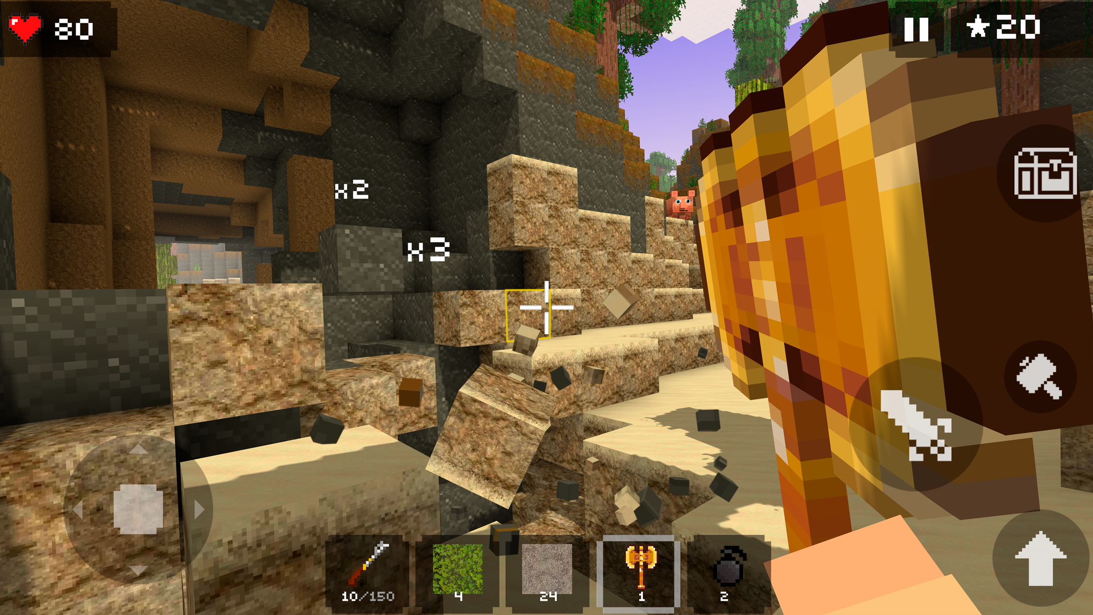 اسکرین شات 5 بازی Blocky Craft: craft games