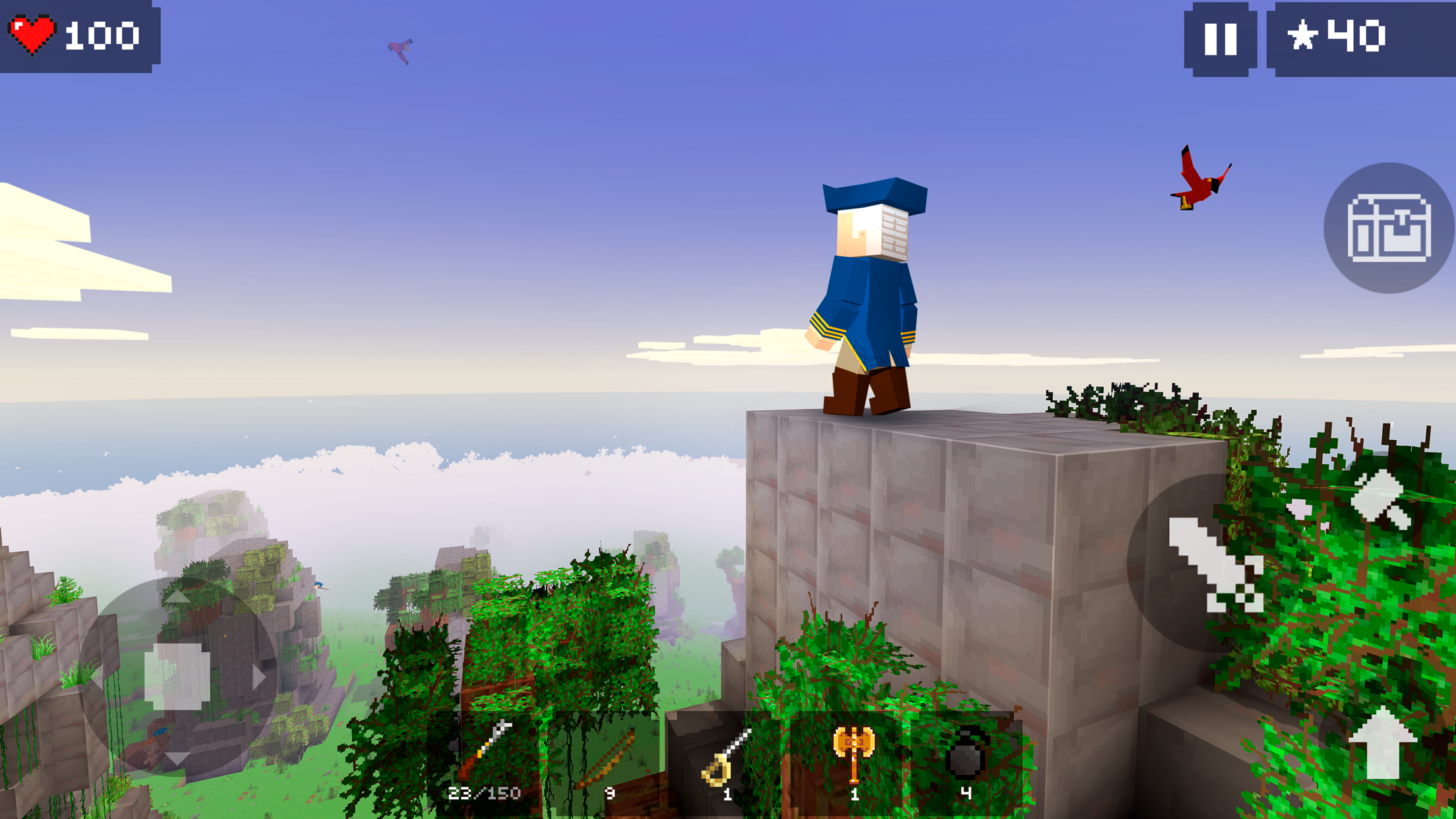 اسکرین شات 3 بازی Blocky Craft: craft games