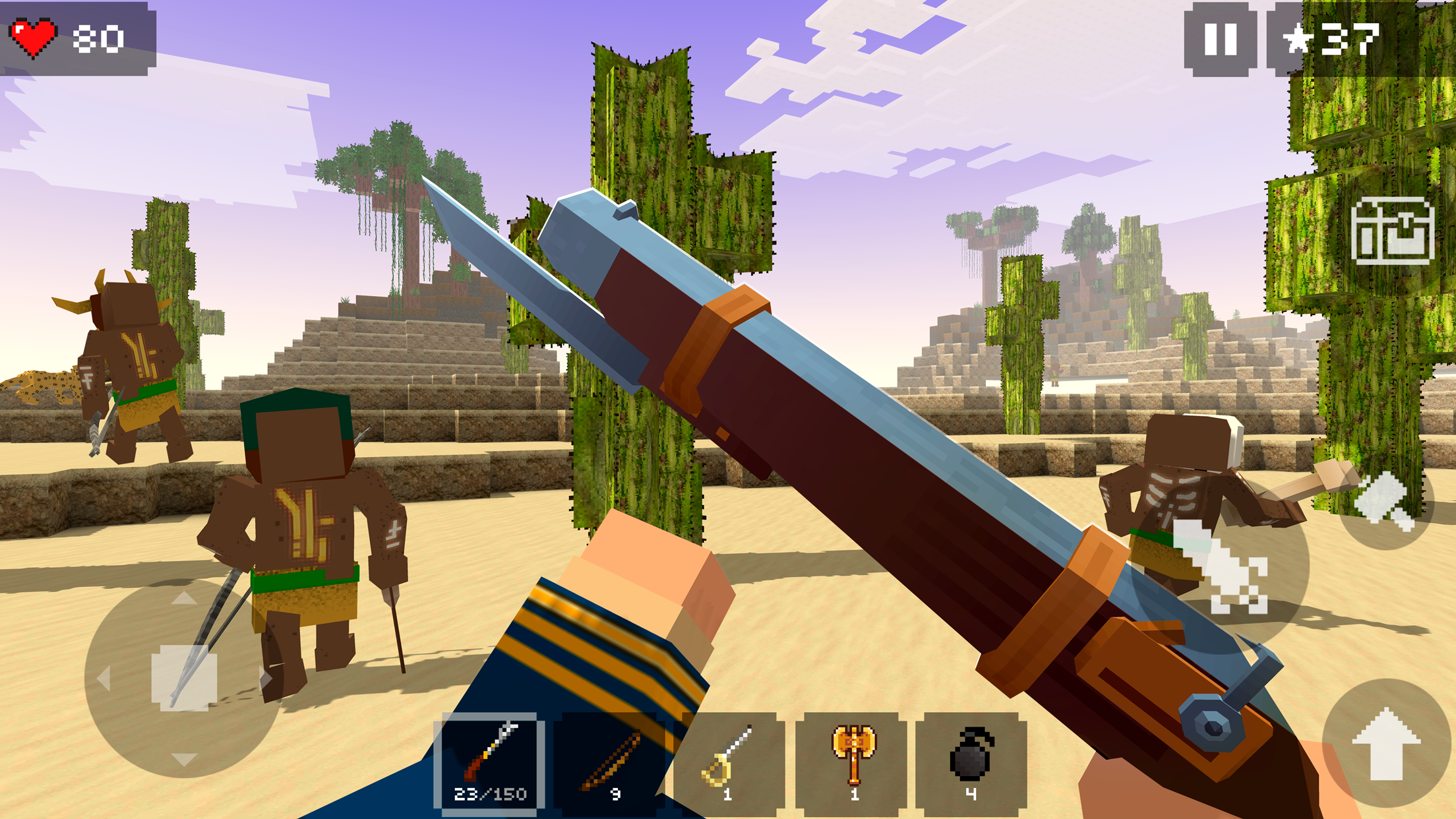 اسکرین شات 2 بازی Blocky Craft: craft games