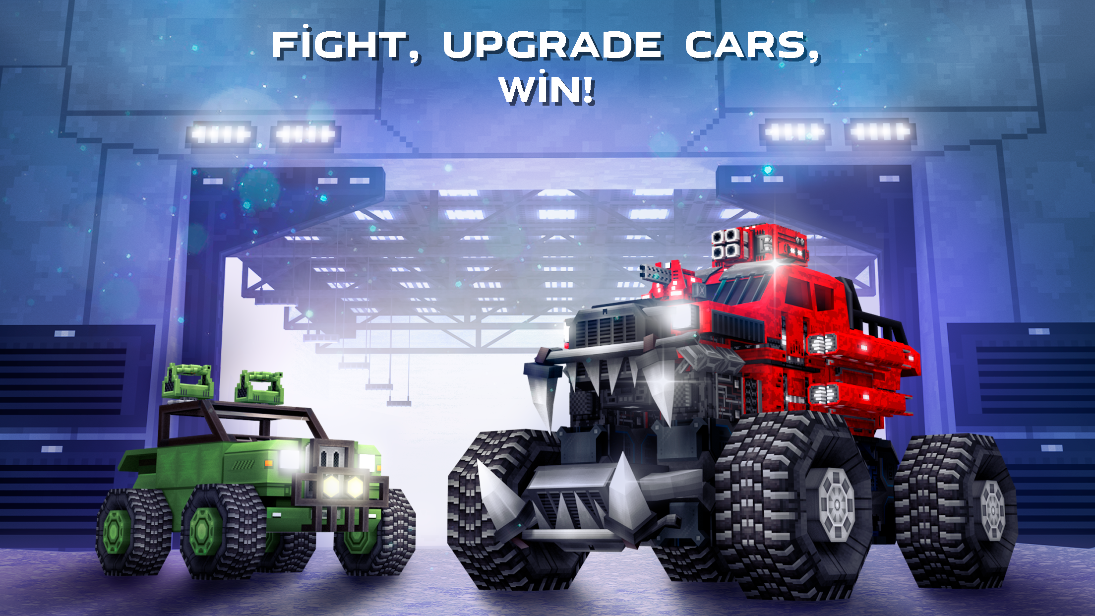 اسکرین شات 5 بازی Blocky Cars: tank games online