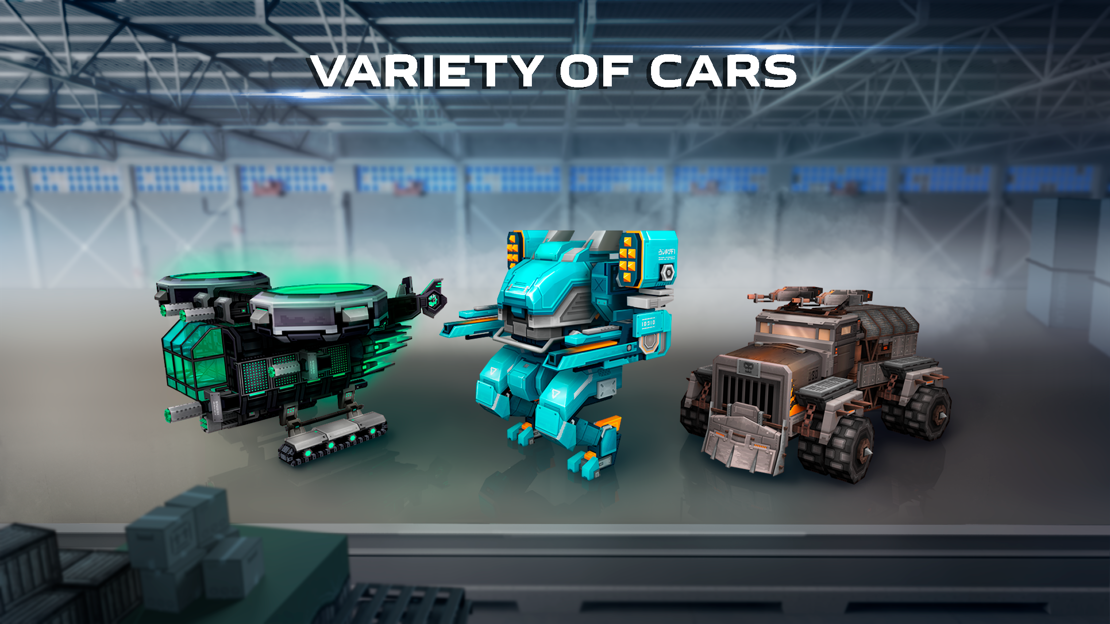 اسکرین شات 4 بازی Blocky Cars: tank games online