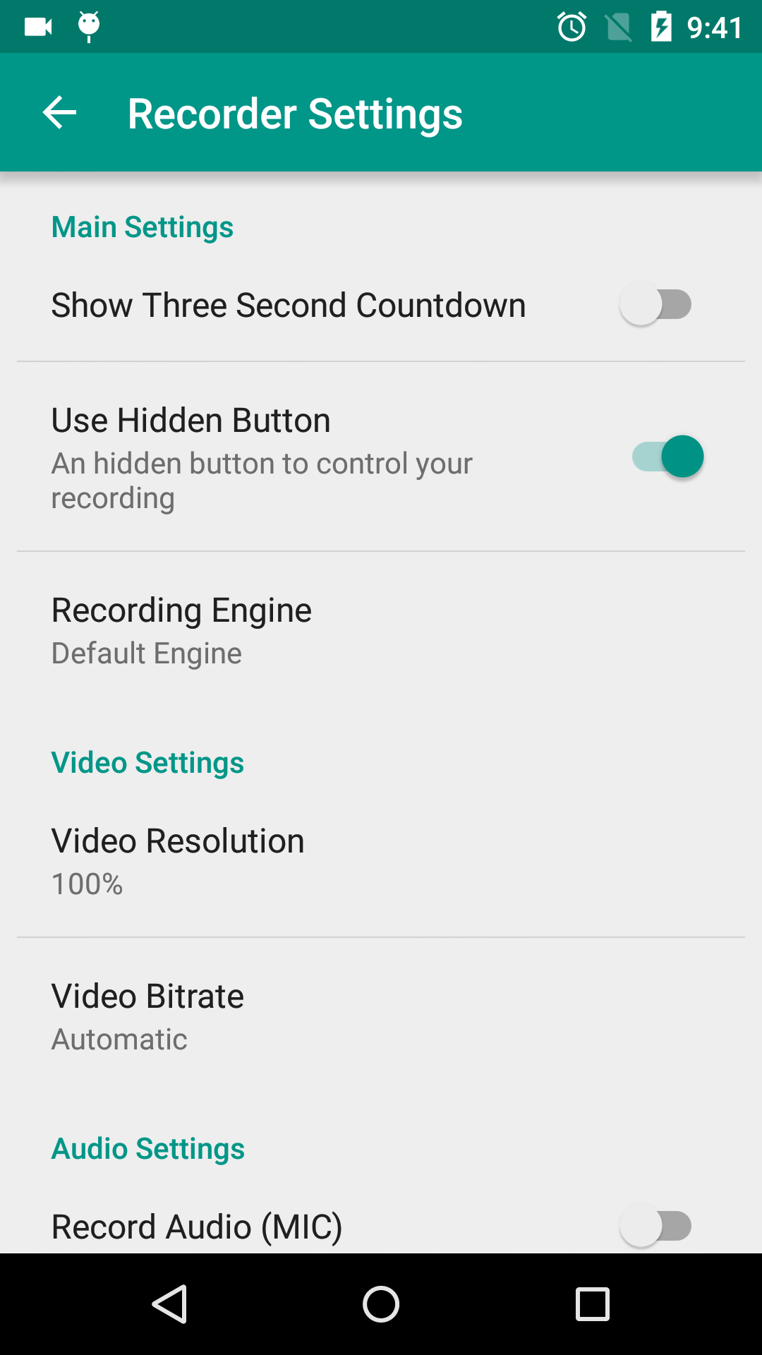 اسکرین شات برنامه ADV Screen Recorder 7
