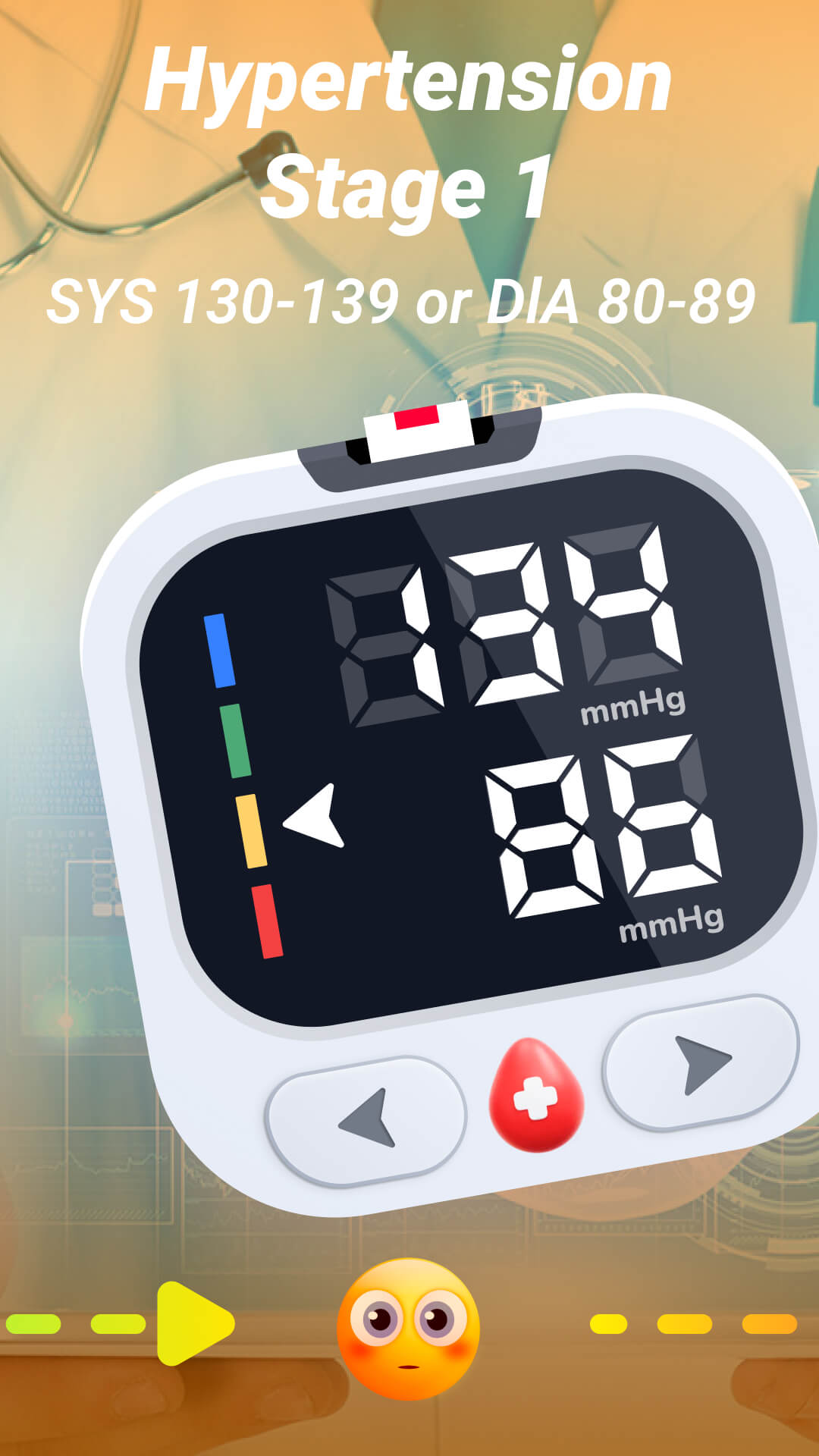اسکرین شات 2 برنامه Blood Pressure & Sugar:Track