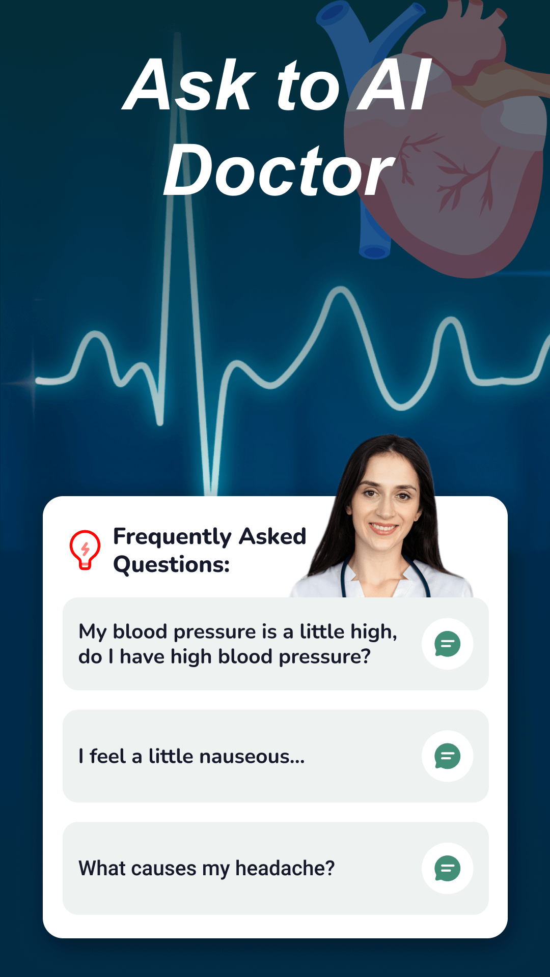 اسکرین شات 7 برنامه Health Tracker: BP Monitor App